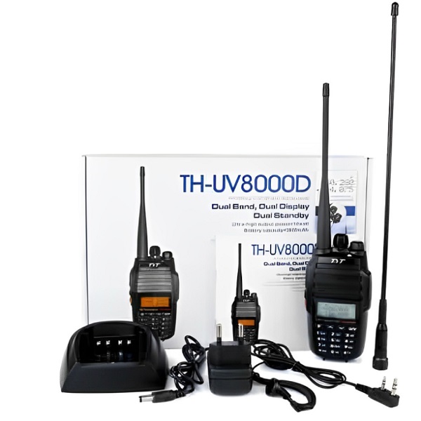 Ασύρματος Πομποδέκτης UHF/VHF 10W με Μονόχρωμη Οθόνη TYT-THUV8000D