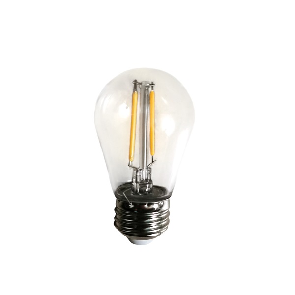 Λάμπα LED αδιάβροχη 10τμχ. E27 2W 220V RZ-162 Θερμό λευκό