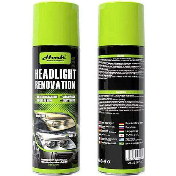 Σπρέι Καθαρισμού για Φανάρια HMK 235ml SY-QJYP0210M