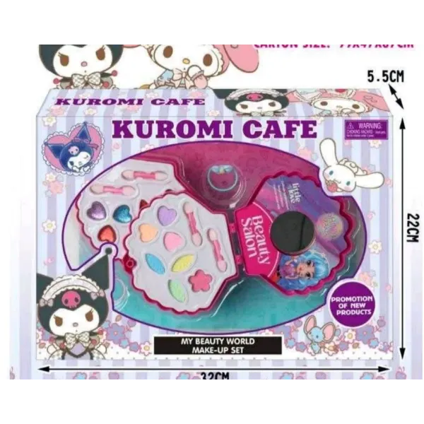 Kuromi Cafe Σετ Μακιγιάζ για Παιδιά +3 FX772-2K