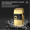 Kemei KM-2028 Gold Ξυριστική Μηχανή Προσώπου Επαναφορτιζόμενη