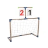 Σετ Τέρματα Ποδοσφαίρου για Παιδιά 79x78x35cm με Δίχτυ, Σκορ, Μπάλα, Σφυρίχτρα και Τρόμπα 2 τμχ JB8883B