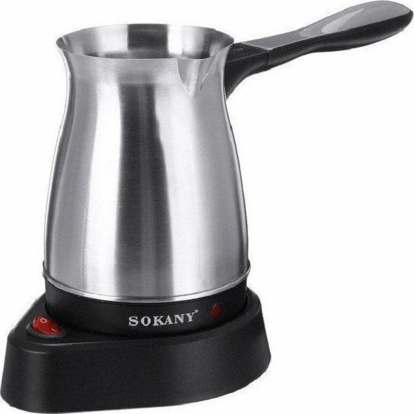 Ηλεκτρικό Mπρίκι Inox 600W, 500ml SOKANY SK-214
