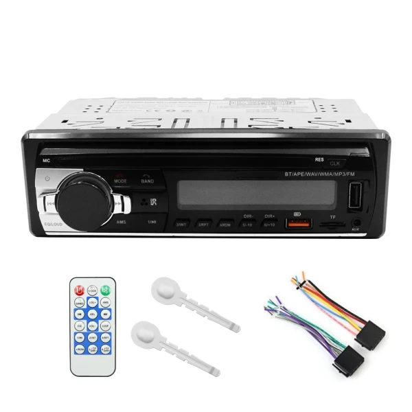 Ηχοσύστημα Αυτοκινήτου 1 DIN Bluetooth με Θύρα Φόρτισης, Οθόνη USB - AUX - SD  και Τηλεχειριστήριο HL-520