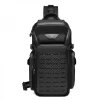 Ozuko ανδρικό σακίδιο crossbody 9680 Μαύρο