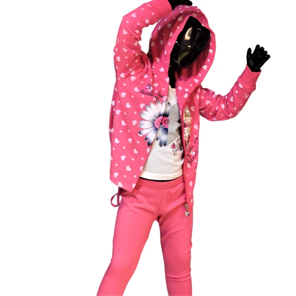 ΠΑΙΔΙΚΟ ΣΕΤ ΓΙΑ ΚΟΡΙΤΣΙ  ΛΟΥΛΟΥΔΙ MOHICANS AH6274.PINK