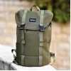 DR-2271.KHAKI ΑΝΔΡΙΚΗ ΤΣΑΝΤΑ ΠΛΑΤΗΣ ΚΑΜΒΑΣ MOHICANS