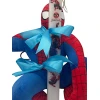 Πασχαλινή λαμπάδα Mohicans με Λούτρινο Spiderman 40cm L128