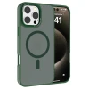 Για iPhone 16 Pro Max Θήκη Συμβατή με MagSafe ημιδιαφανές πίσω κάλυμμα τηλεφώνου TPU+PC IP16 Πράσινο