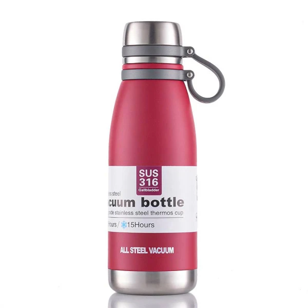 Μπουκάλι Θερμός με Ιμάντα Μεταφοράς 1.2lt JB-6067 Φούξια