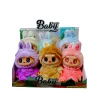 Monsters Lovely Λούτρινο Labubu Πλαστικό Πρόσωπο Με Ήχο Have A Seat Vinyl Plush 24cm 1440-920250 Ροζ