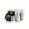 Roar Dual Charging Station Βάση Φόρτισης για 2 χειριστήρια PS5 με φωτισμό LED SND-462A Λευκή