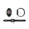 SMARTWATCH ΜΕ ΠΑΛΜΟΓΡΑΦΟ Τ55.ΜΑΥΡΟ-ΑΣΠΡΟ