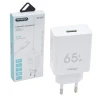 TYPE-C ΦΟΡΤΙΣΤΗΣ ΜΕ ΘΥΡΑ USB-A ΚΑΙ ΚΑΛΩΔΙΟ USB-C 65W CS-228.ΛΕΥΚΟ