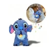 Απαλό Λούτρινο Αρκουδάκι Stitch με Κίνηση Αναπνοής & Μουσική 306464