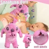 Λούτρινο Stitch 30cm Που Αναπνέει Κανονικά 1440-PP10 Ροζ