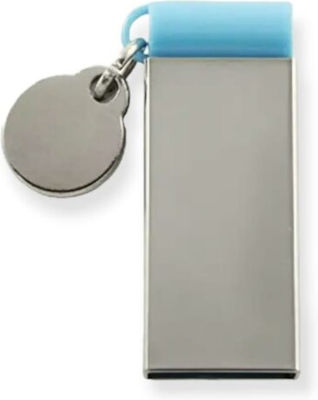 Treqa 16GB USB 3.0 Stick UP-03-16 Ασημί