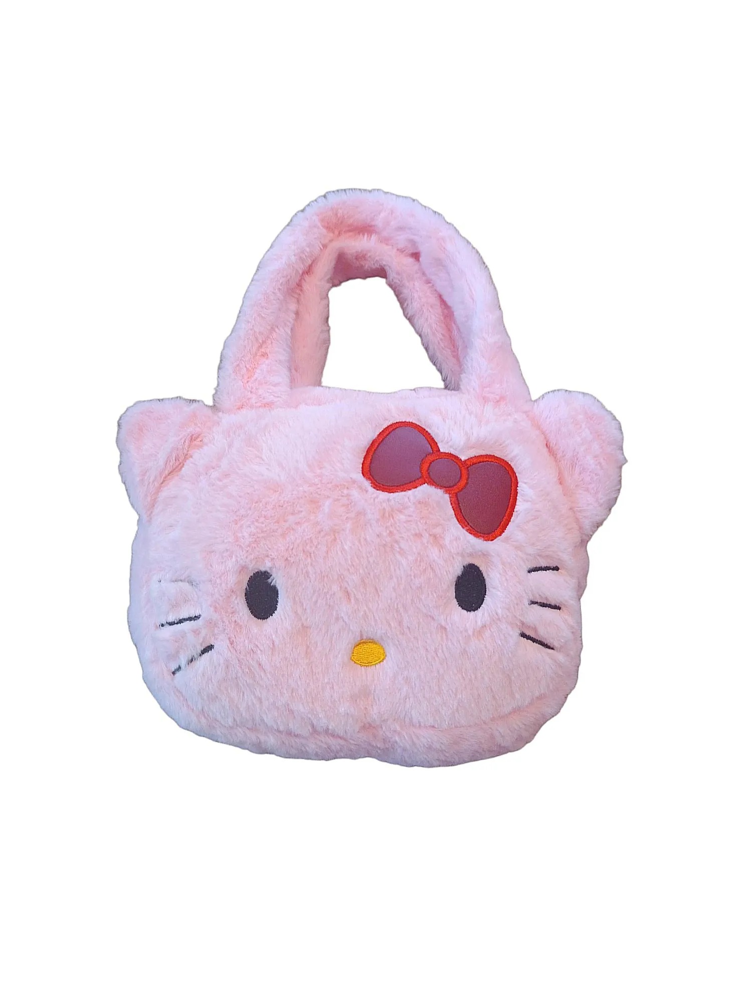 Hello Kitty Παιδική Λούτρινη Τσάντα Ώμου Χιαστί 0723-70 Ροζ