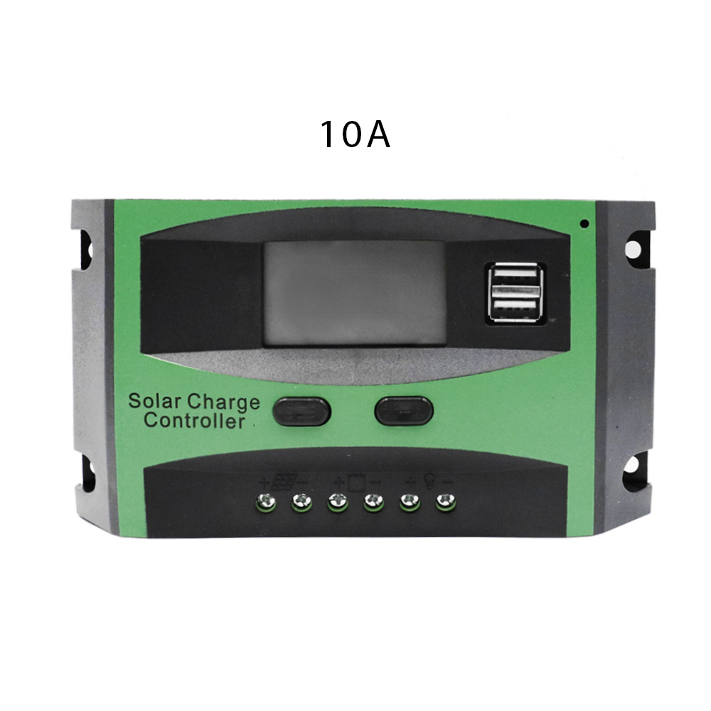 Ρυθμιστής Φόρτισης Φωτοβολταϊκών PWM 12V - 24V 10A MT-4 Πράσινο