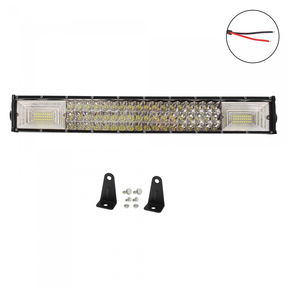 LED Αδιάβροχη Μπάρα Αλουμινίου 12V-24V 78cm 405W 153 SMD IP68 32400LM 6000K OYQP-0039