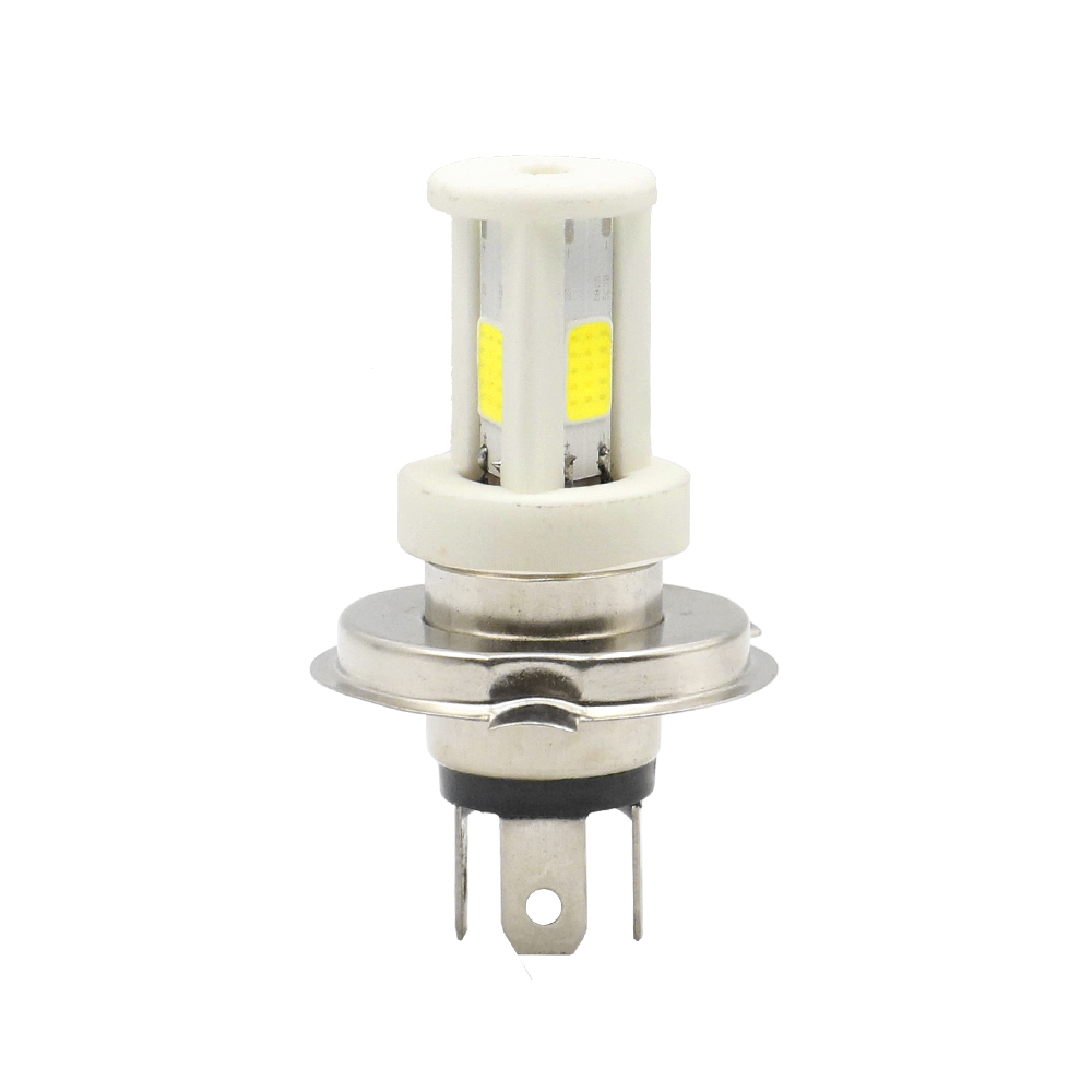 LED Λάμπα Μηχανής H4 12V - 24V Ψυχρό Λευκό XM-20