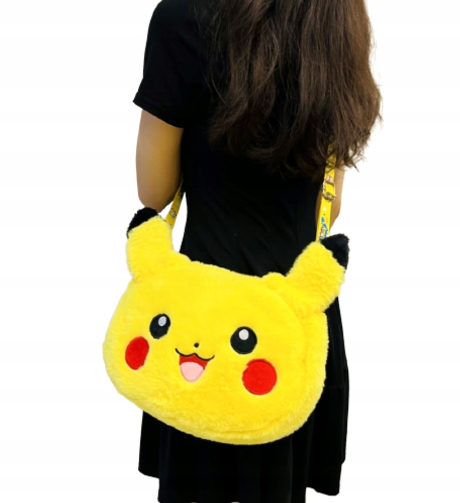 Pokemon Pikachu Παιδική Λούτρινη Τσάντα Ώμου Χιαστί 10290-2 Κίτρινο