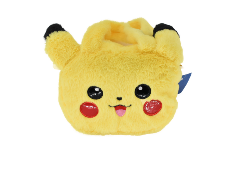 Pokemon Pikachu Παιδική Λούτρινη Τσάντα Ώμου Χιαστί 10290-2 Κίτρινο