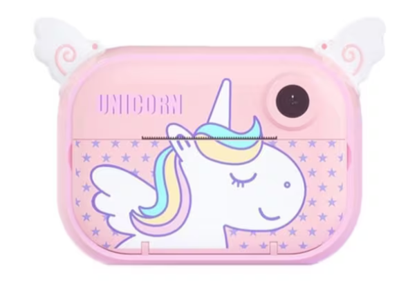 Skysonic Instant Kids Compact Φωτογραφική Μηχανή 12MP με Οθόνη 2.4" Unicorn Ροζ