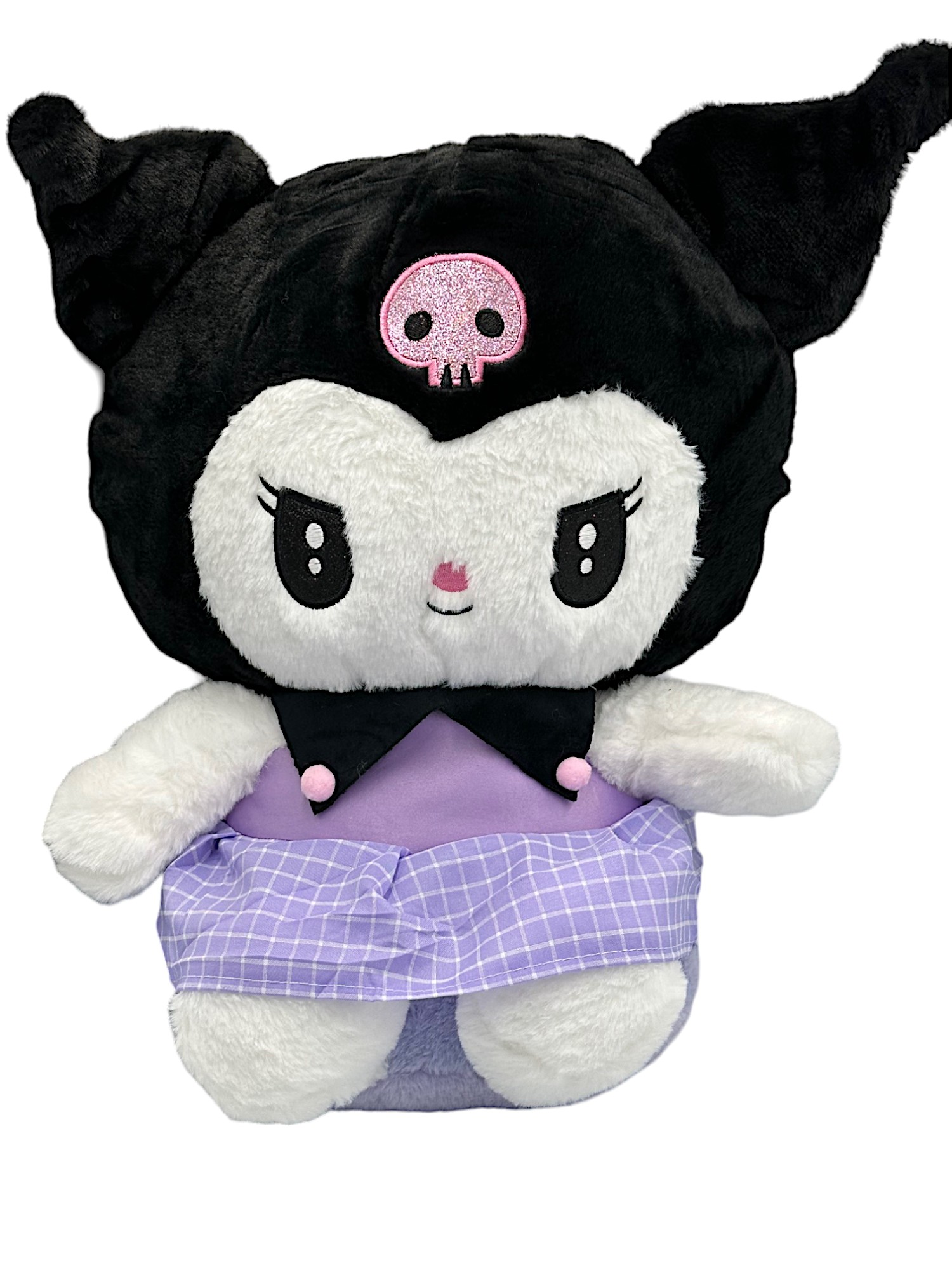 Λούτρινο Sanrio Kuromi Hello Kitty 50cm 1440-248-1 Μαύρο