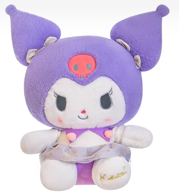 Λούτρινο Sanrio Kuromi Hello Kitty 50cm 1440-270-2 Μωβ