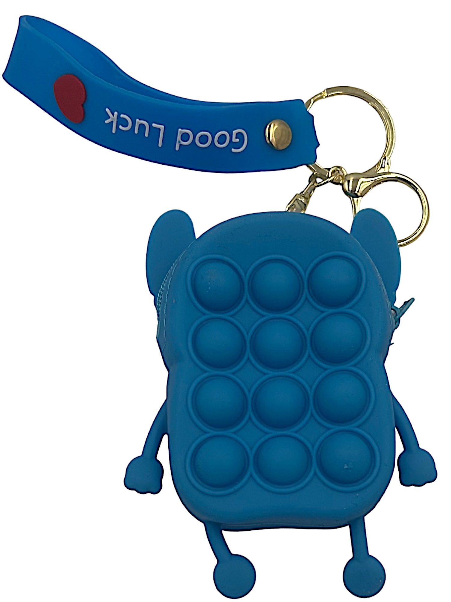 Παιδικό μπρελόκ για τα κλειδιά Stitch Good Luck 15436-6 Μπλε