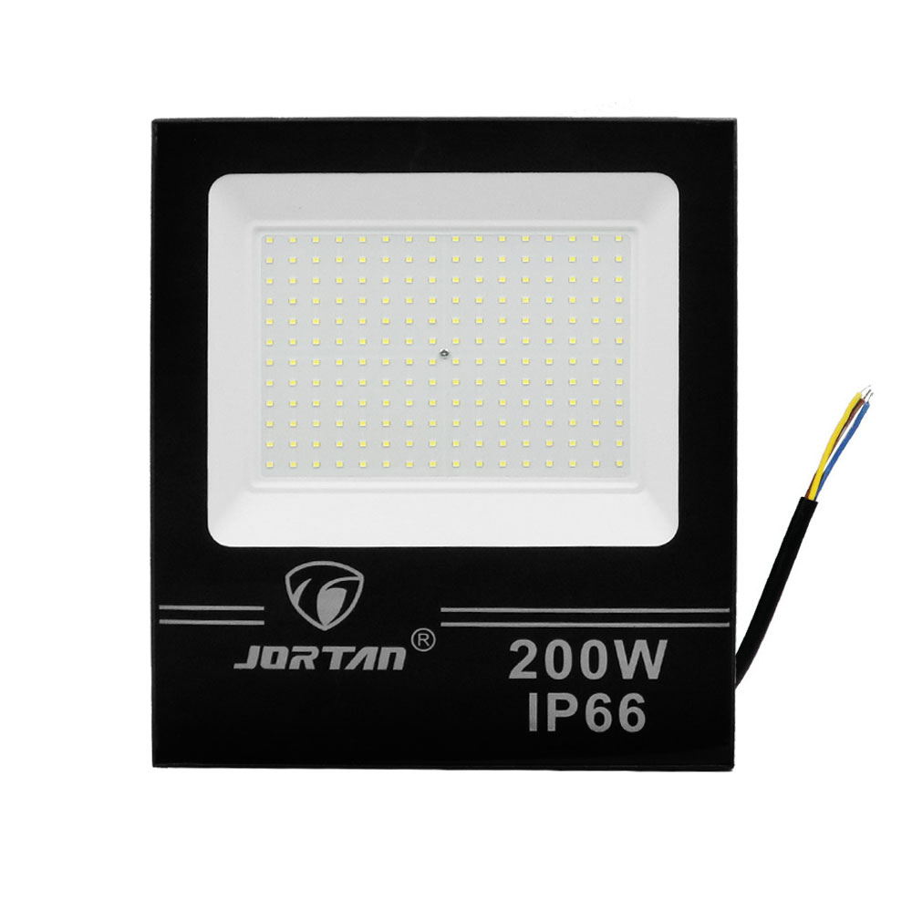LED Αδιάβροχος Προβολέας 200W 192 SMD 15360LM 220V Ψυχρό Λευκό IP66 JORTAN-TP200W