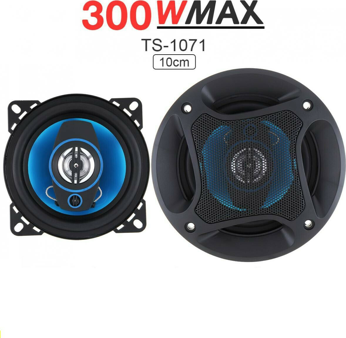 Σετ Ηχεία Αυτοκινήτου 4" 30W RMS (2 Δρόμων) TP-1071 2 τμχ