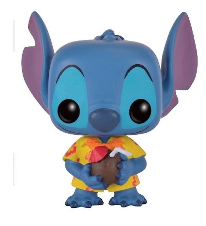 Funko Pop! Disney Lilo & Stitch Aloha Stitch Hot Topic Exclusive Figure #203 Μπλε