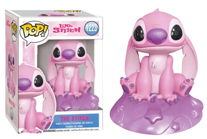 Funko Pop! Disney Lilo & Stitch The Stitch Exclusive Figure #1223 Ροζ