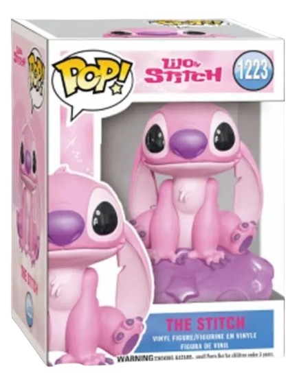 Funko Pop! Disney Lilo & Stitch The Stitch Exclusive Figure #1223 Ροζ