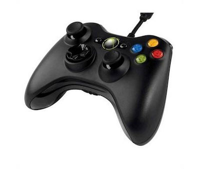 Ενσύρματο Gamepad για Xbox 360 Μαύρο