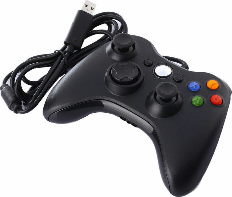 Ενσύρματο Gamepad για Xbox 360 Μαύρο