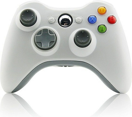 Ασύρματο Gamepad για Xbox 360 Λευκό