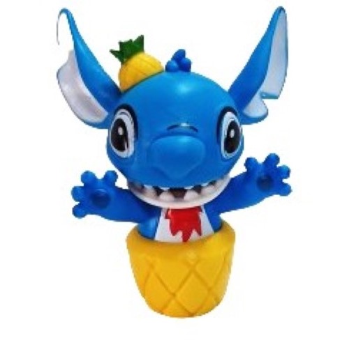 Disney Φιγούρα stitch Pineapple 11 cm 375-4 Μπλε