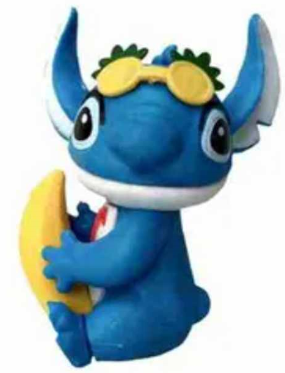 Disney Φιγούρα stitch Banana 11 cm 375-5 Μπλε