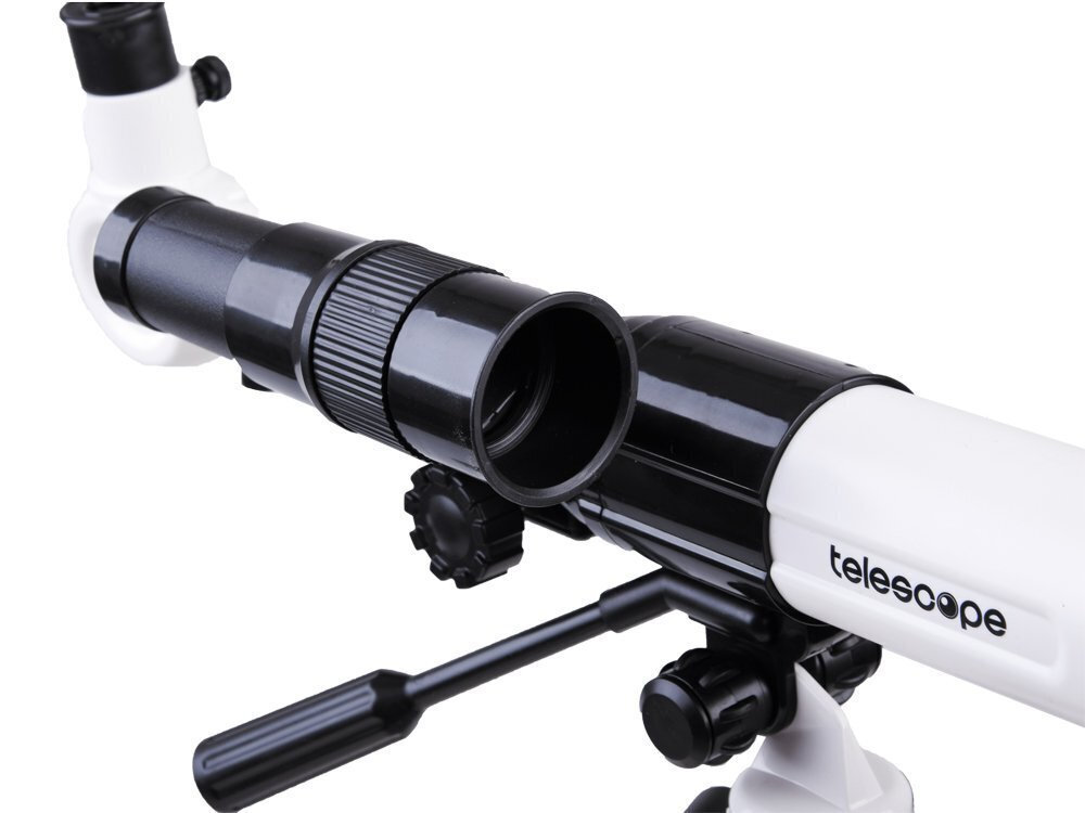 Ερασιτεχνικό Αστρονομικό Τηλεσκόπιο Με Zoom 39x, Τρίποδο & Διόπτρα Για Παιδιά Και Αρχάριους 90az Λευκό