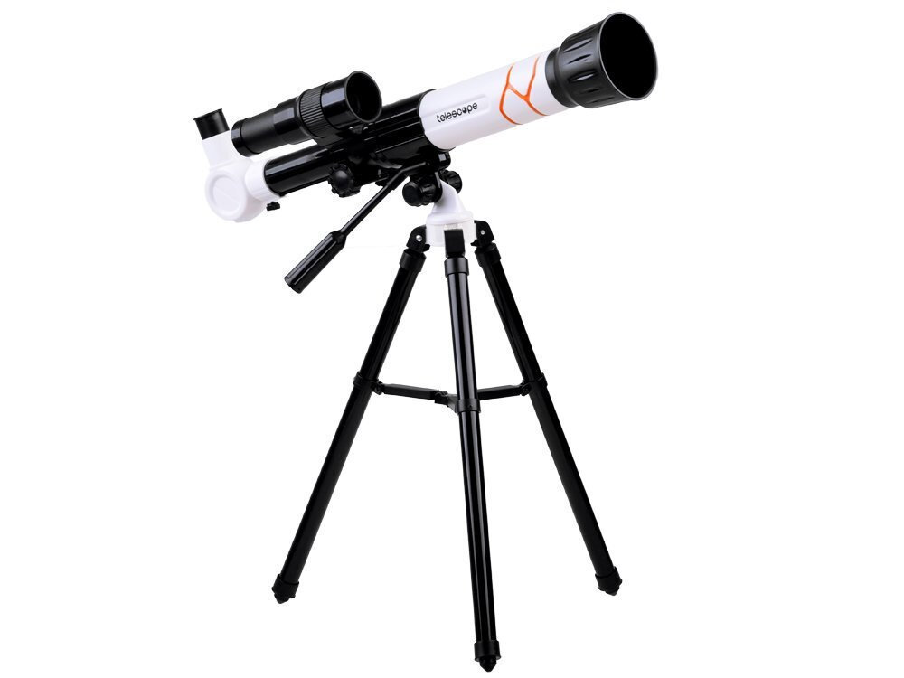 Ερασιτεχνικό Αστρονομικό Τηλεσκόπιο Με Zoom 39x, Τρίποδο & Διόπτρα Για Παιδιά Και Αρχάριους 90az Λευκό