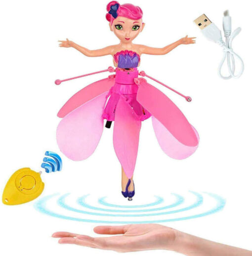 Κούκλα Flying Fairy 8018 Ροζ
