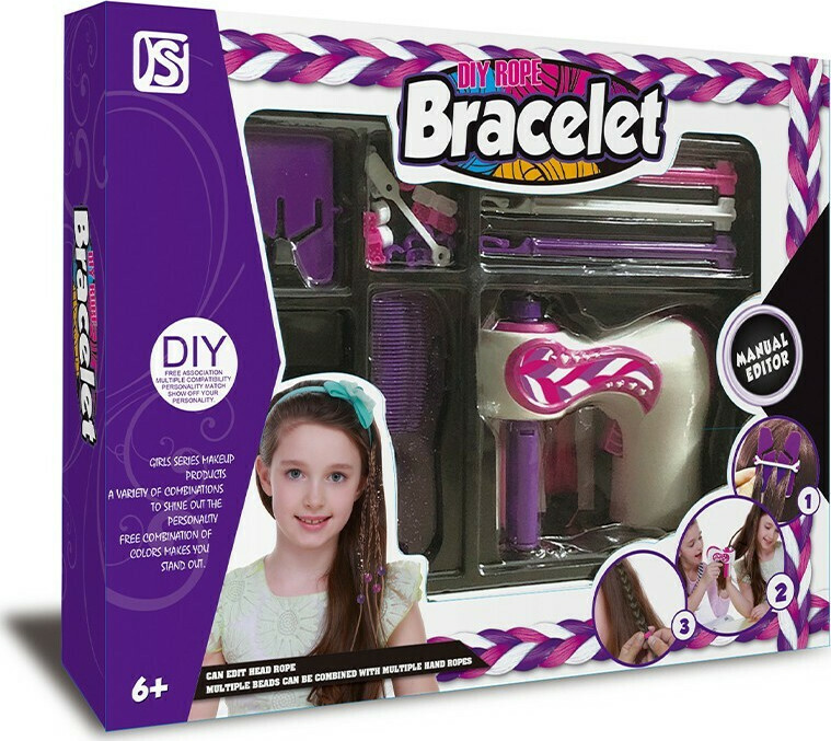 DIY Rope Bracelet 892 Μωβ