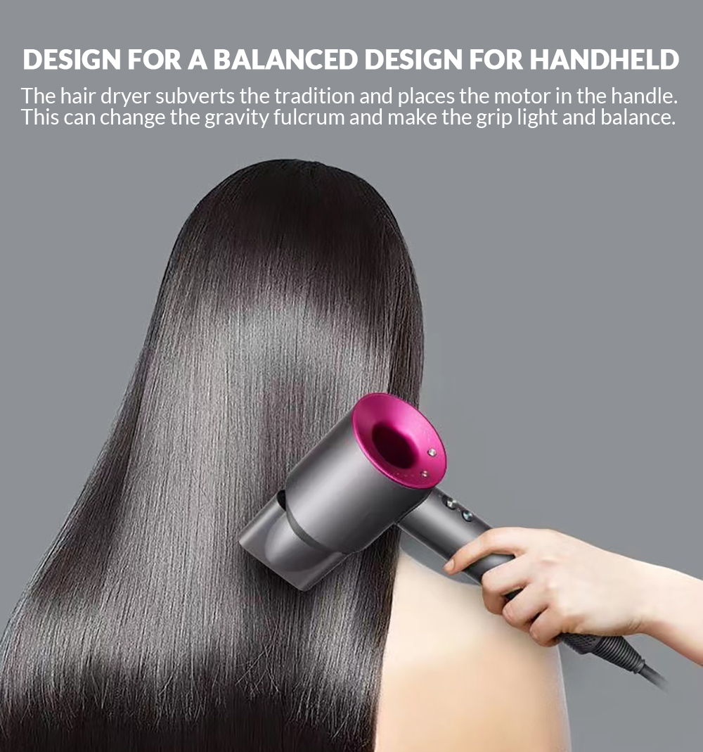 Super Hair Dryer 900781 Μωβ