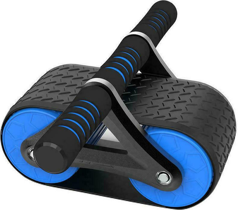 Tank Wheel Ρόδα Κοιλιακών με Αντιολισθητικές Λαβές  94461 Μαύρο-Μπλε