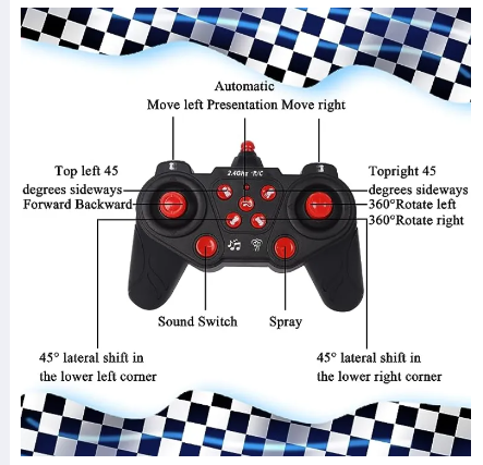 Racers Drift PRO Τηλεκατευθυνόμενο Αυτοκίνητο 9900-168 Μπλε