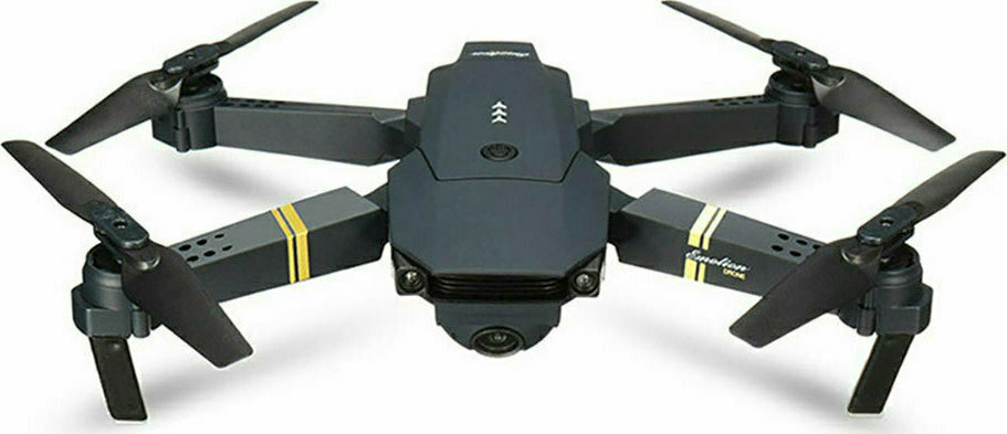 Andowl Micro Foldable Set Drone με διπλή Κάμερα 1080p και Χειριστήριο, Συμβατό με Smartphone 998Pro Μαύρο