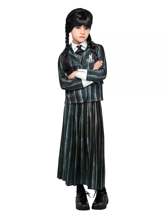 Αποκριάτικη Παιδική Στολή Addams Wednesday HK-1430-2